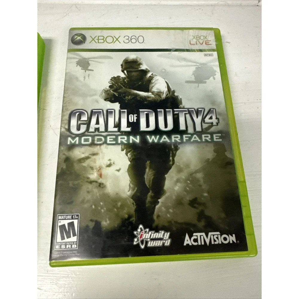 Call of Duty 4: Modern Warfare -- Platinum Hits (Microsoft Xbox 360, 2010) Ghost